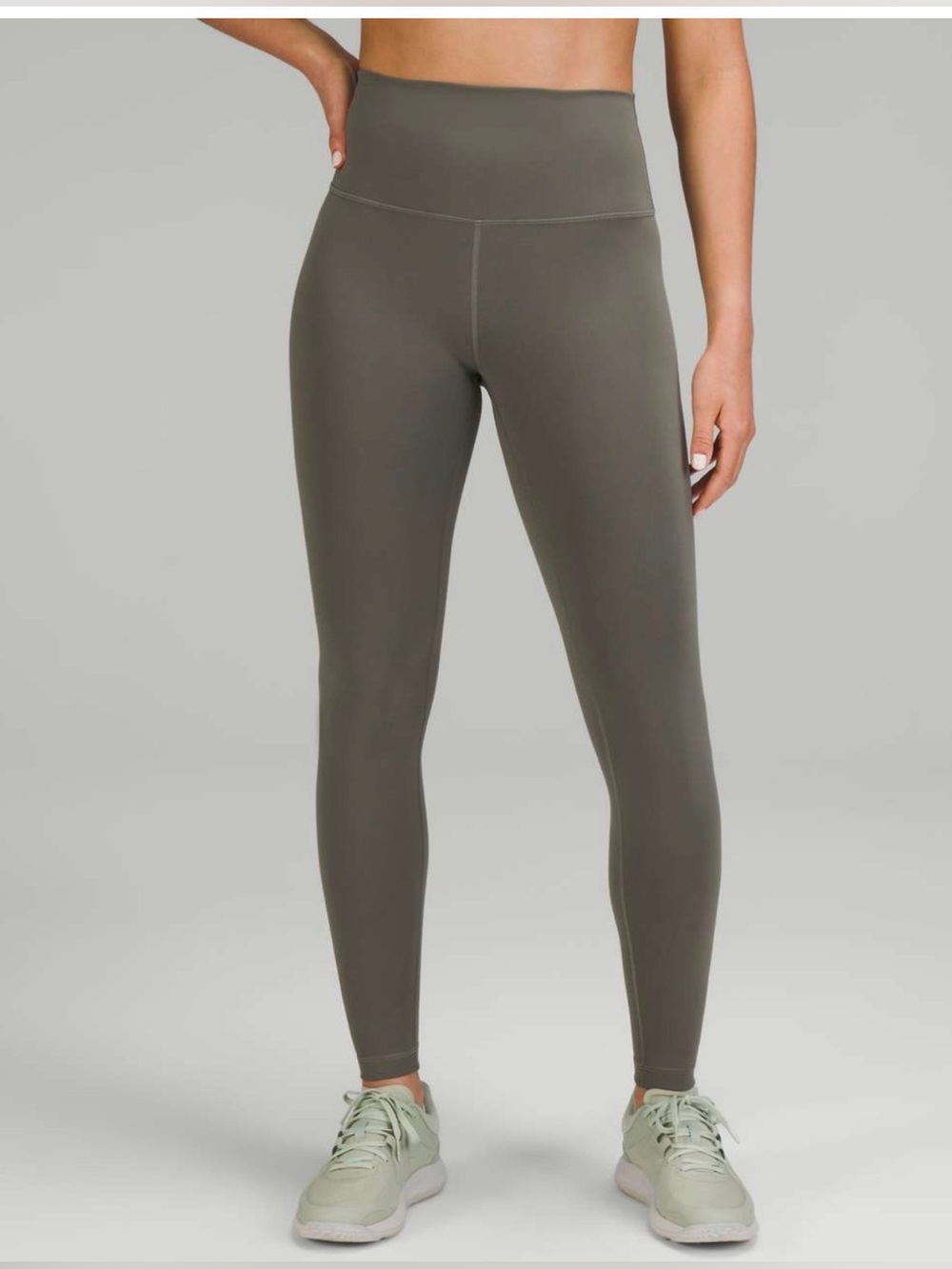 Lululemon Wonder Train High-Rise Tight 28” Grey Sage Size 4